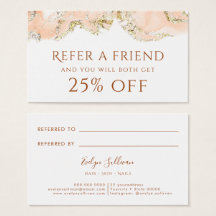 桃のインク紹介カード