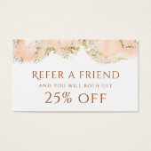 桃のインク紹介カード (正面)