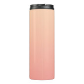 桃のグラデーション背景 タンブラー (裏面)