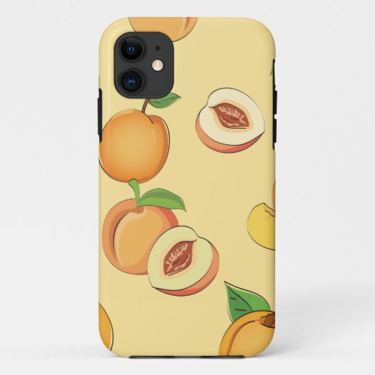 桃のデザイン 7 Case-Mate iPhoneケース (裏面)