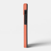 桃のバラを持つ孔雀 Case-Mate iPhoneケース (裏面 / 左)