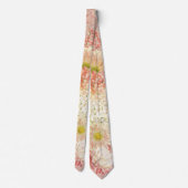 桃のフローラ結婚のネックタイ ネクタイ (裏面)