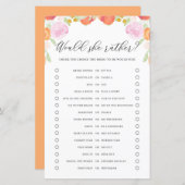 桃のフローラ花嫁ではなくシャワーゲーム (正面/裏面)