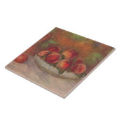 桃のボウル(ピエール=オーギュストルノアール) タイル (側面)