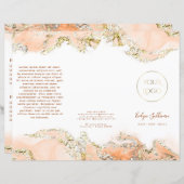 桃のマーリングデザインパンフレット (正面/裏面)