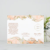 桃のマーリングデザインパンフレット (スタンド正面)