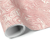 桃のモアレ小柄 ラッピングペーパー (ロールコーナー)