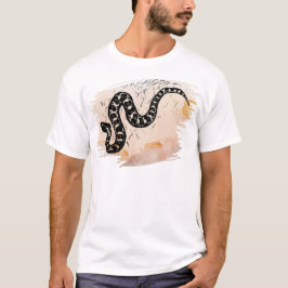 桃の上の毒マサソーガヘビをトランスミュート Tシャツ
