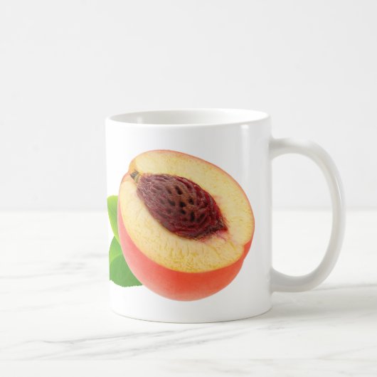 桃の半分 コーヒーマグカップ (右)