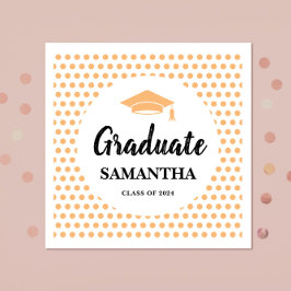 桃の卒業 スタンダードカクテルナプキン