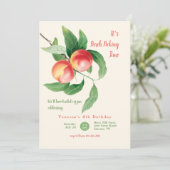 桃の収穫シーズン到来 招待状 (スタンド正面)