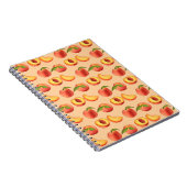 桃の実の模様 ノートブック (右側)
