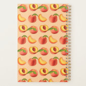 桃の実の模様 プランナー手帳 (裏面)