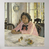 桃の少女， 1887 ポスター (正面)