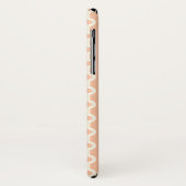 桃の幾何学模様 Case-Mate iPhoneケース (裏面/左)