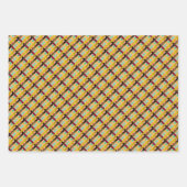 桃の引き出し棚ライナー又はかわいらしギフトラップ ラッピングペーパーシート (正面)