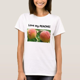 桃の引用文Tシャツが好き Tシャツ