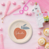 桃の愛 ペーパープレート (パーティー)