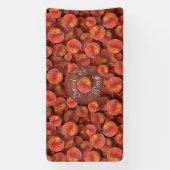 桃の旗 横断幕 (縦)