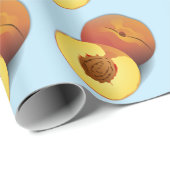 桃の月の桃 ラッピングペーパー (ロールコーナー)