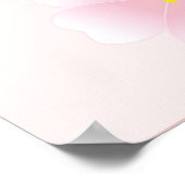 桃の木の花 ポスター (角)