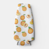 桃の模様 ボトルクーラー (正面)