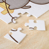 桃の毛を作るゴマパズル ジグソーパズル (側面)