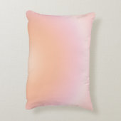 桃の毛羽模様 アクセントクッション (裏面(縦))