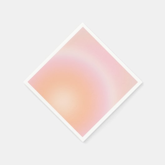 桃の毛羽模様 スタンダードカクテルナプキン (角)