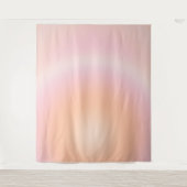 桃の毛羽模様 タペストリー (正面)