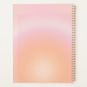 桃の毛羽模様 プランナー手帳 (裏面)