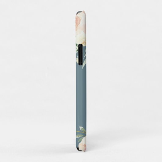 桃の水彩フローラミ結婚セスの贈り物 Case-Mate iPhoneケース (裏面/右)