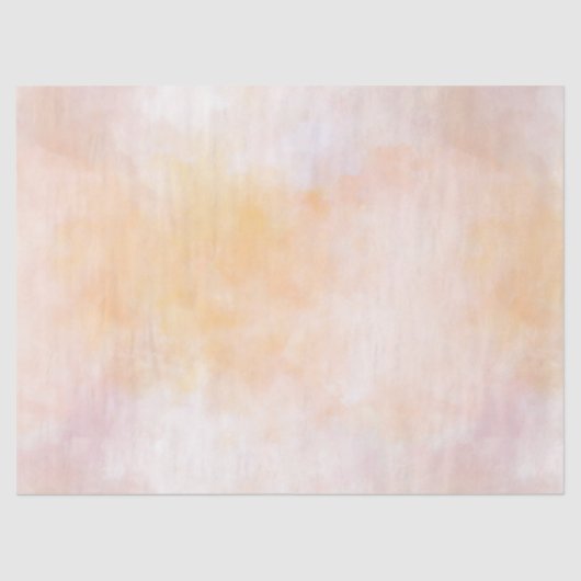 桃の水彩 薄葉紙 (正面)