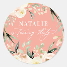 桃の水色フローラ30th誕生日パーティーの好意