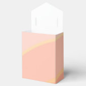 桃の渦巻き型の好意ボックス フェイバーボックス (オープン)