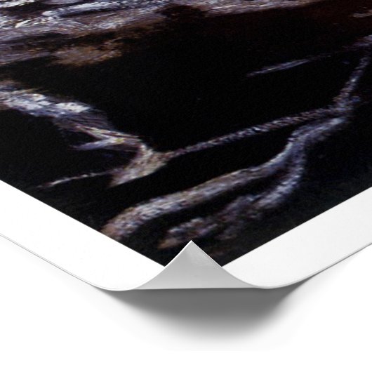 桃の瓶 ポスター (角)