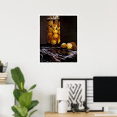 桃の瓶 ポスター (ホームオフィス)