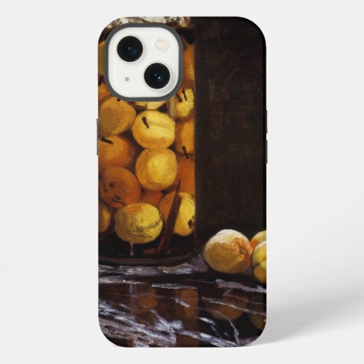 桃の瓶 iPhoneケース (裏面)