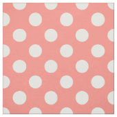 桃の白水玉模様 ファブリック (見本)