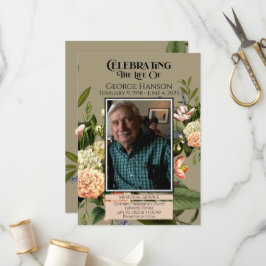 桃の緑の葬儀記念発表 プログラム