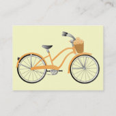 桃の自転車とデイジー 名刺 (裏面)