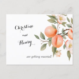 桃の花が日付を保存 ポストカード