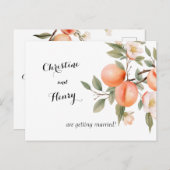 桃の花が日付を保存 ポストカード (正面/裏面)