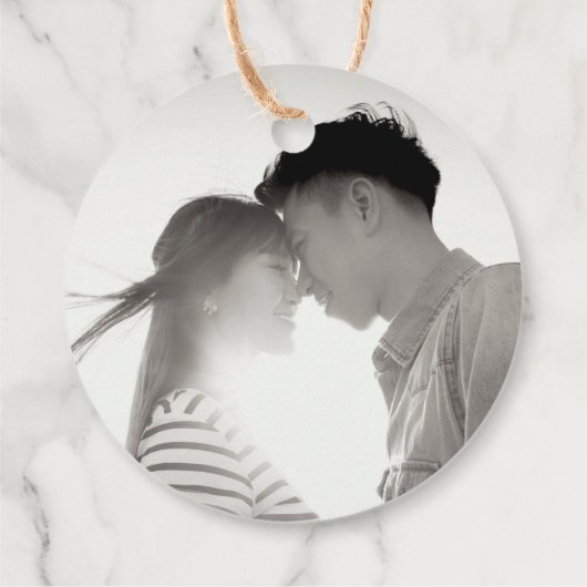 桃の花と幸福中国の結婚の二 フェイバータグ (裏面)