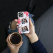 桃の花の母の日の写真電話ケース Case-Mate iPhoneケース