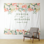 桃の花の特大写真ブース背景 タペストリー (インサイチュ(横))