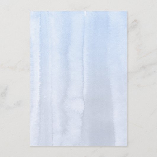 桃の花ほこりっぽい結婚ブルーの情報 エンクロージャーカード (裏面)