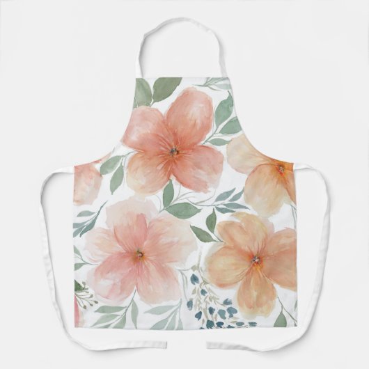 桃の花エプロン エプロン (正面)