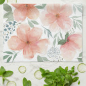 桃の花キッチンタオル キッチンタオル (折り畳み)