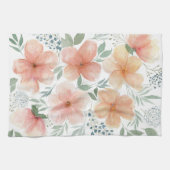 桃の花キッチンタオル キッチンタオル (横)